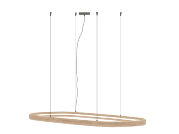 ATOLLO - LED wooden pendant lamp by Ozzio Italia - view 2